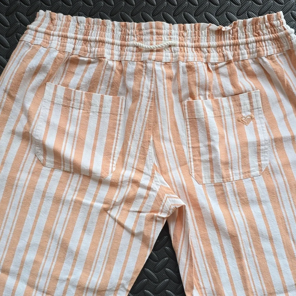 Roxy Oceanside YD Pants Camel Sandy Stripe- XL - Picture 5 of 7